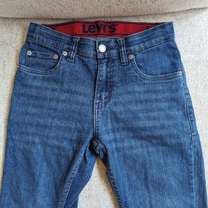 Boys Levi's 511 Boy's Slim Fit Denim Jeans Size: 12 Medium Wash